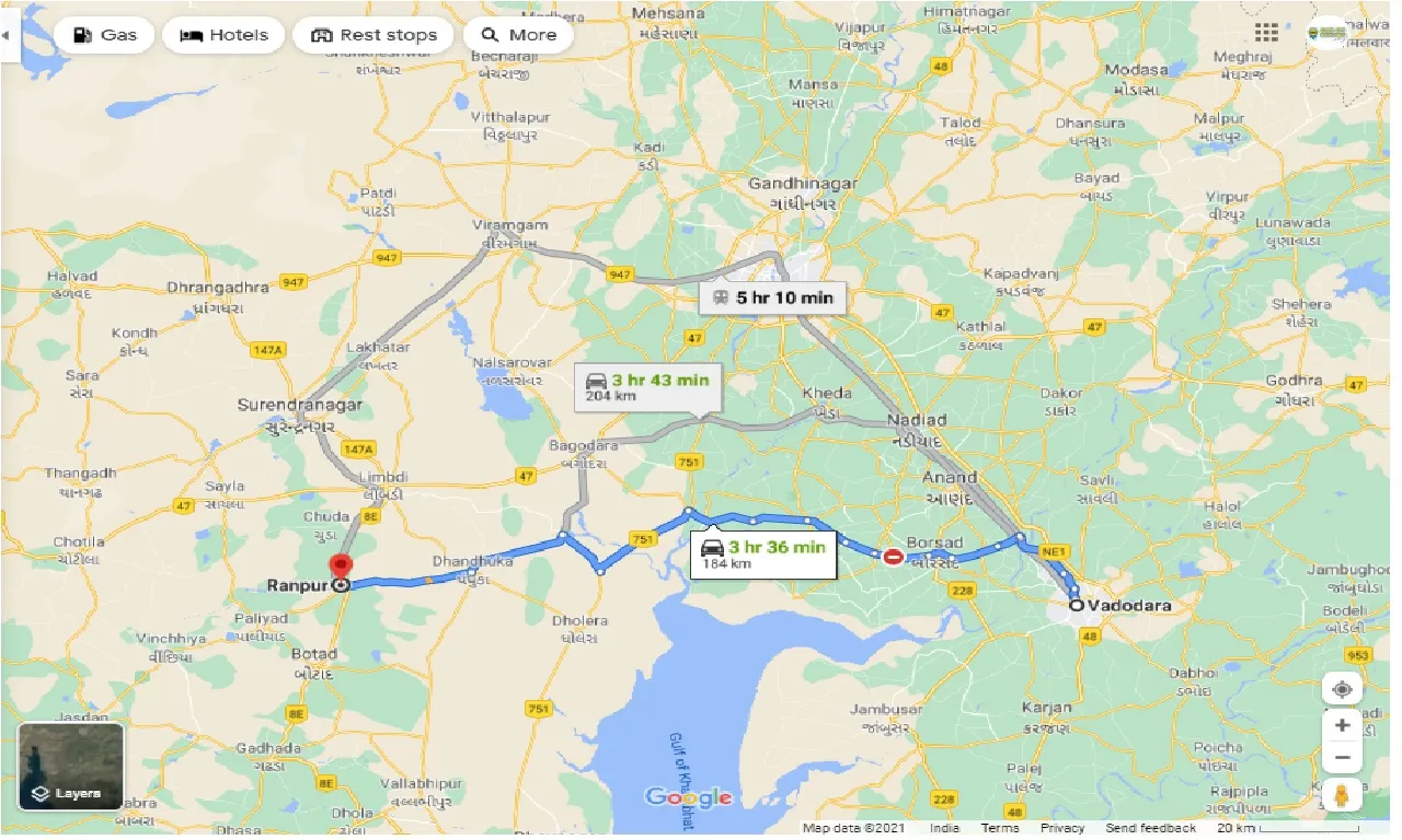 vadodara-to-ranpur-one-way