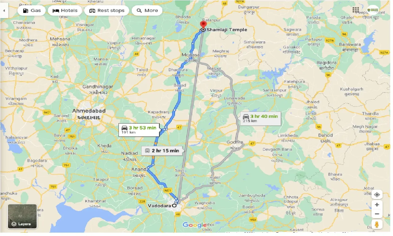 vadodara-to-samalji-round-trip