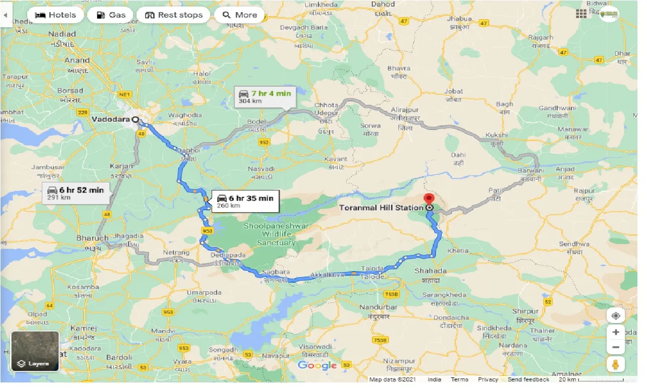 vadodara-to-toranmal-hill-station-round-trip