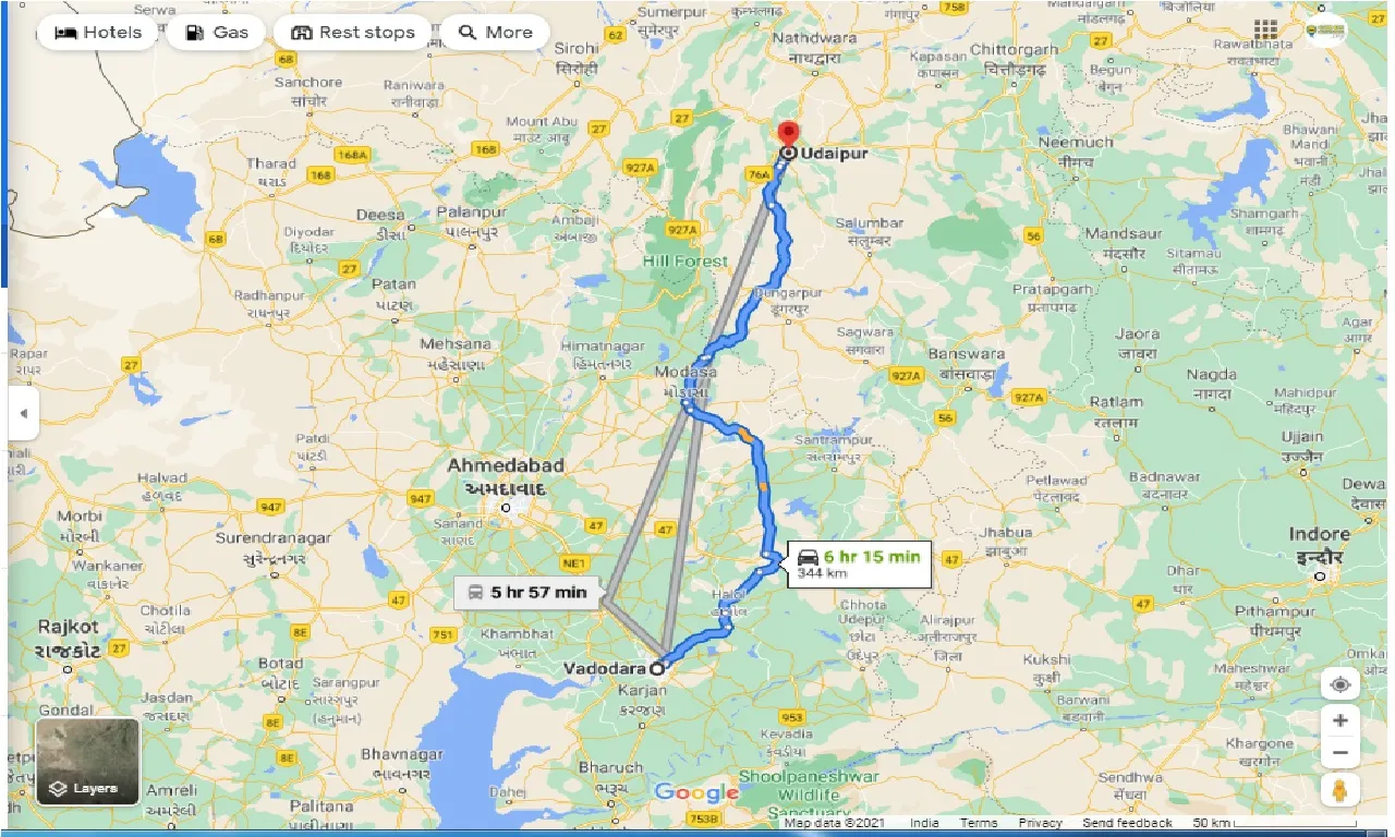 vadodara-to-udaipur-round-trip