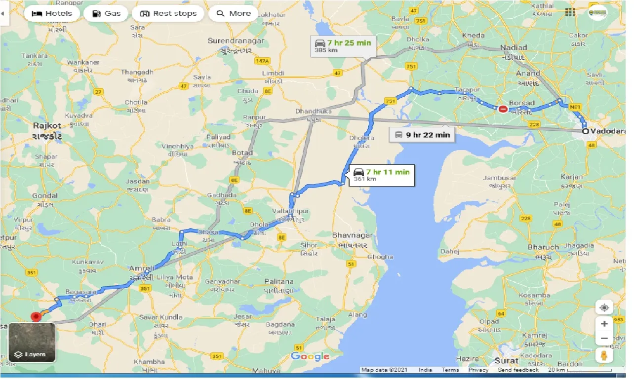 vadodara-to-visavadar-round-trip