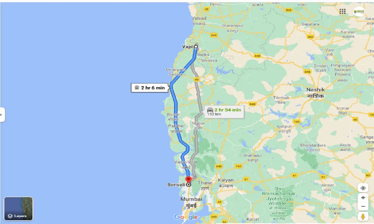 vapi-to-borivali-one-way