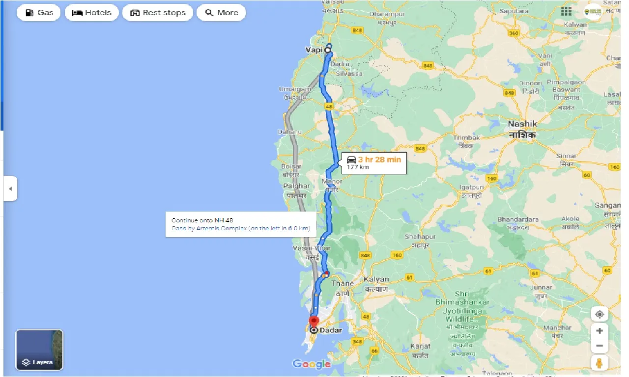 vapi-to-dadar-one-way