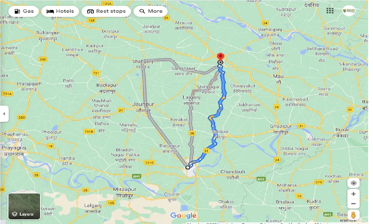 varanasi-to-azamgarh-one-way