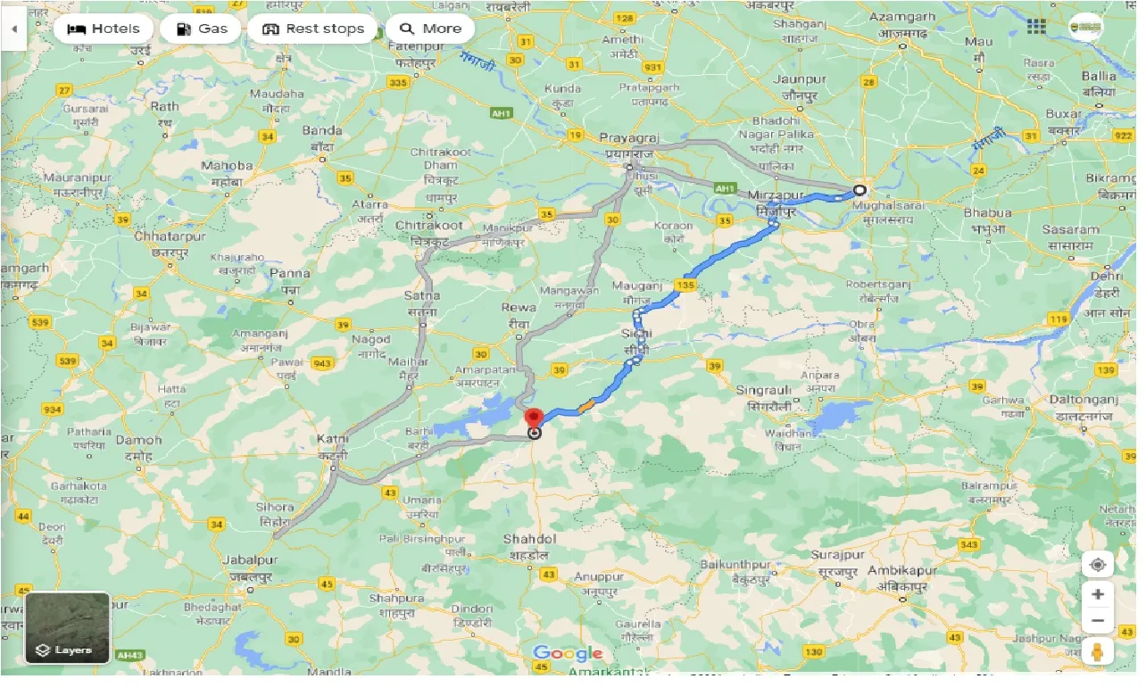 varanasi-to-beohari-one-way