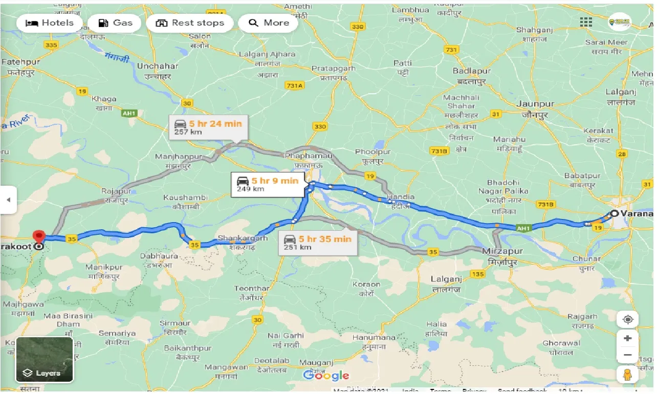 varanasi-to-chitrakoot-round-trip