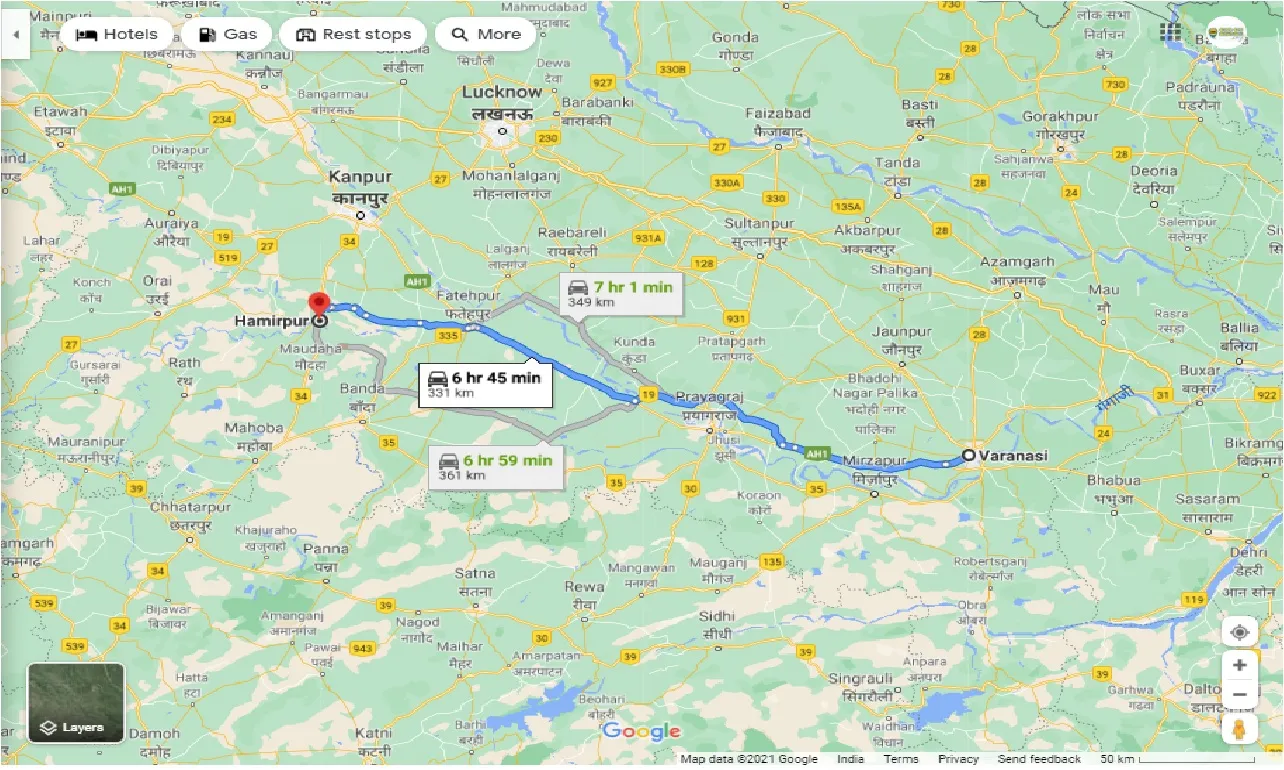 varanasi-to-hamirpur-round-trip