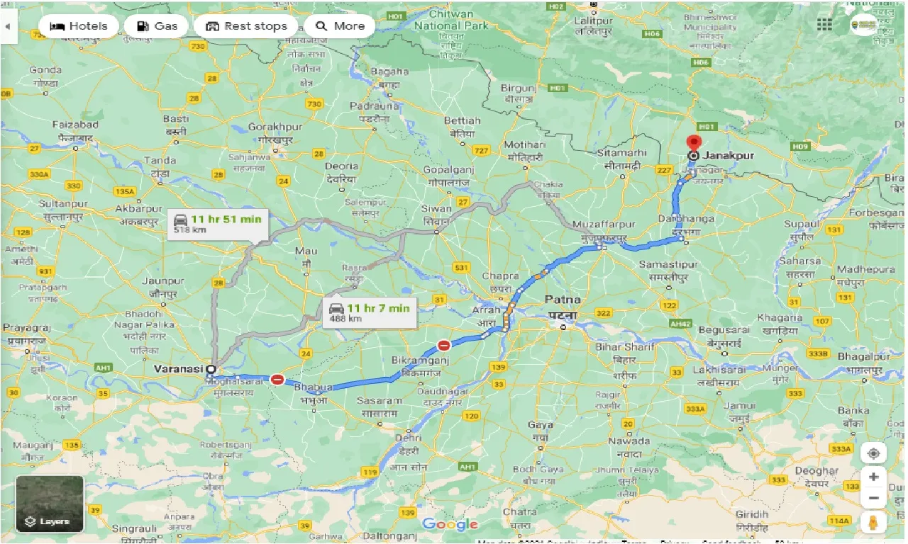 varanasi-to-janakpur-round-trip