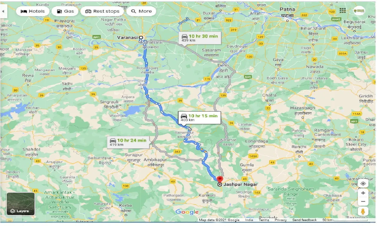 varanasi-to-jashpur-nagar-one-way