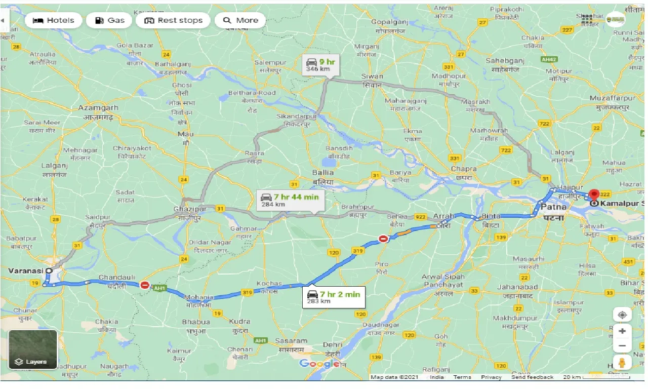 varanasi-to-kamalpur-singhiya-round-trip