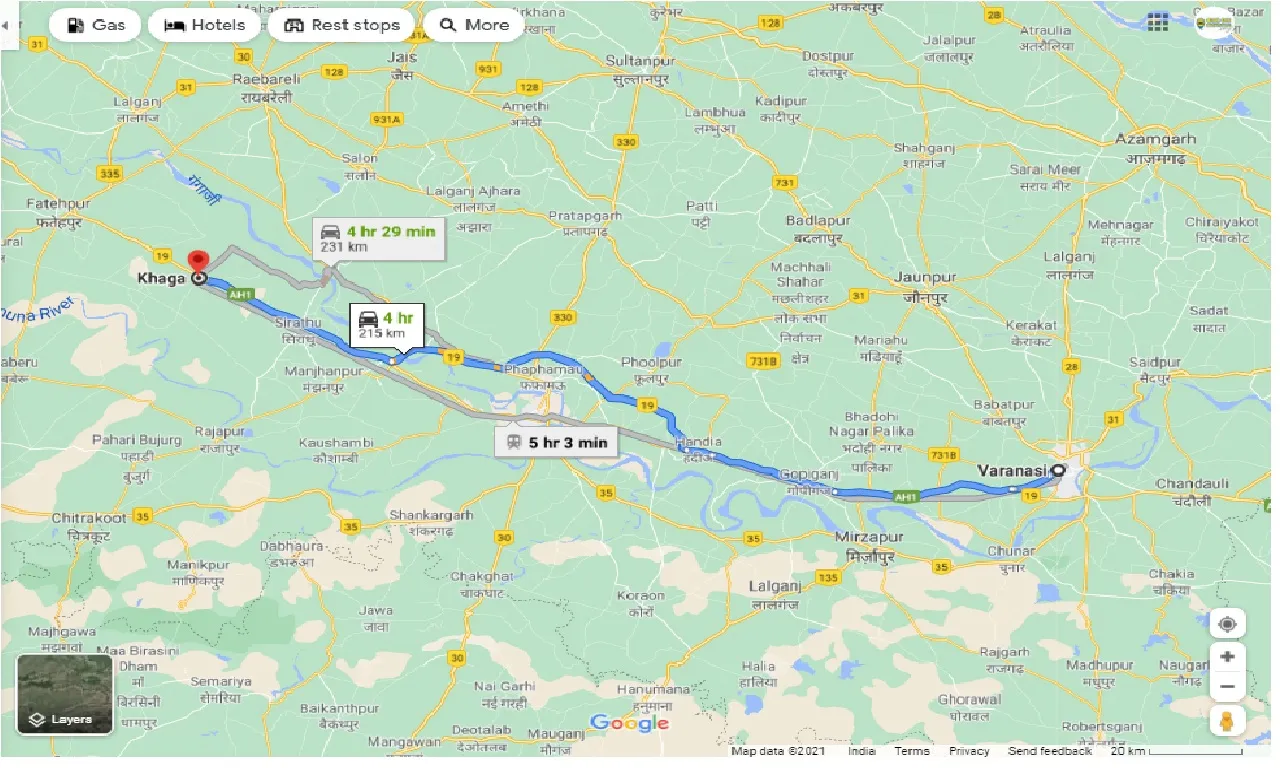 varanasi-to-khaga-round-trip
