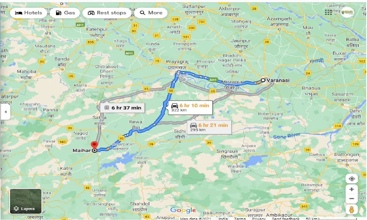varanasi-to-maihar-round-trip