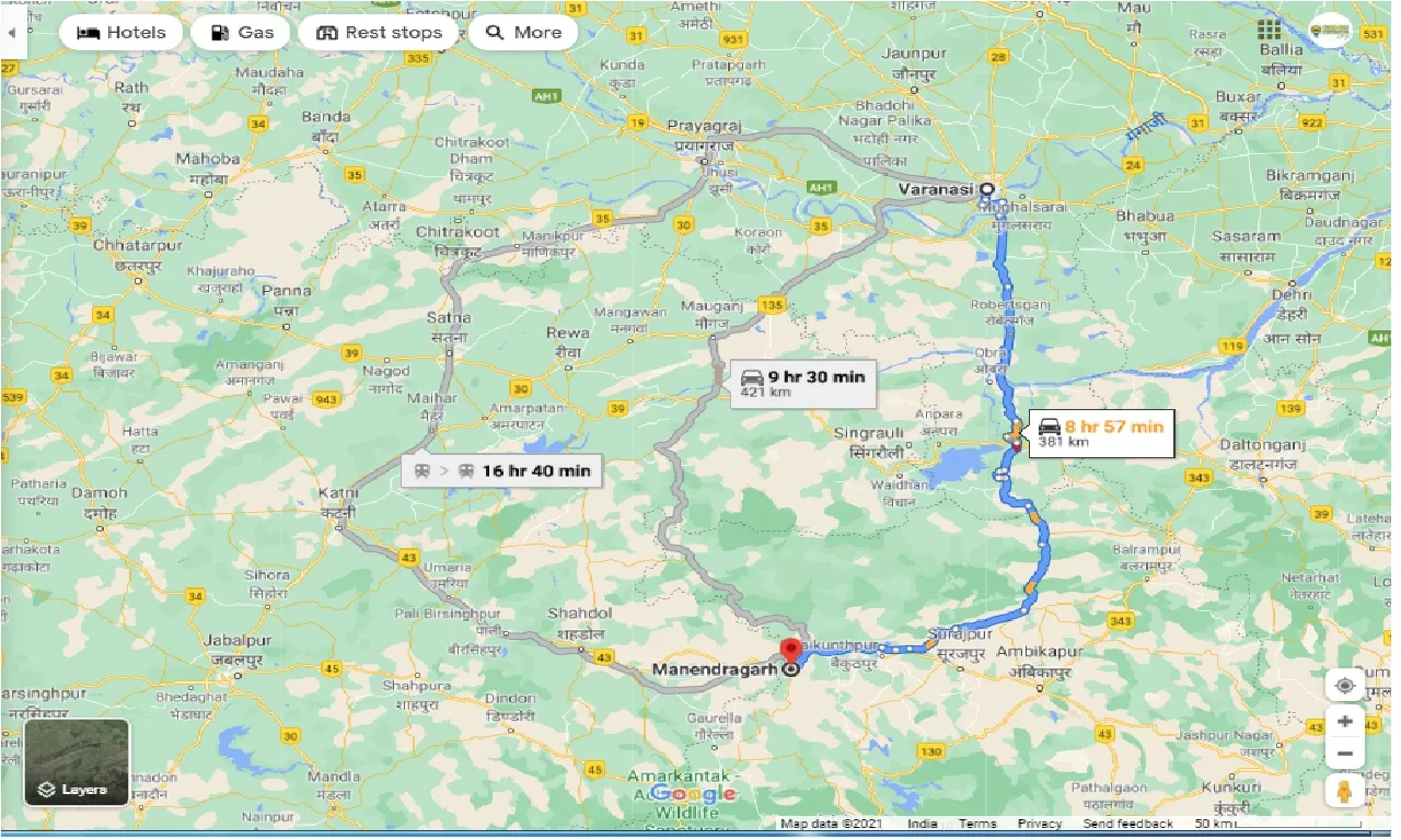varanasi-to-manendragarh-one-way