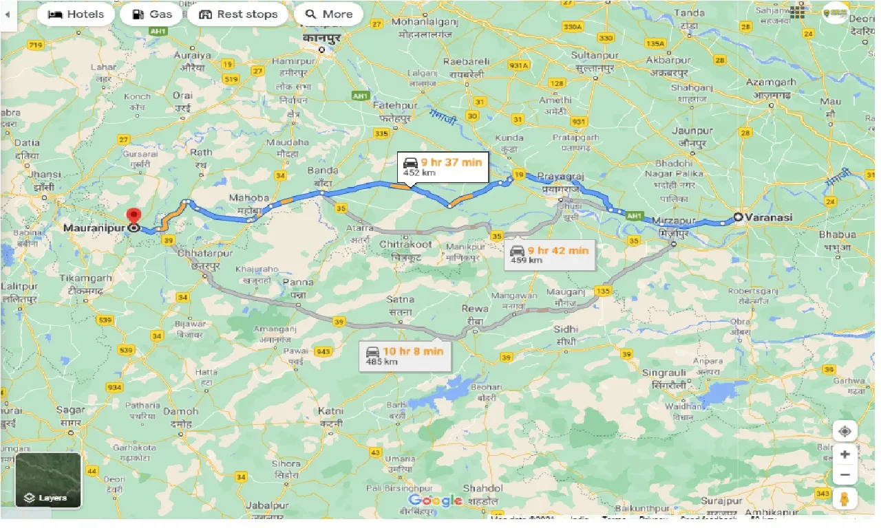 varanasi-to-mauranipur-one-way