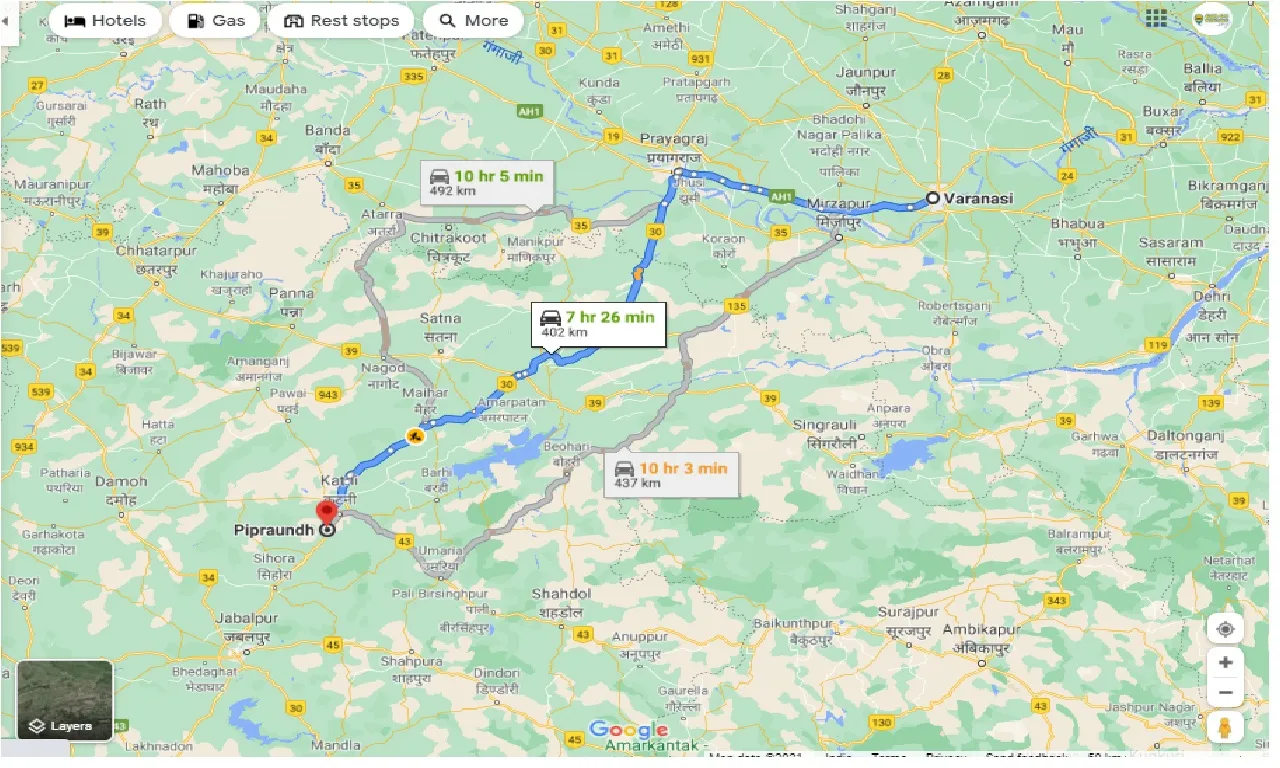 varanasi-to-pipraundh-round-trip