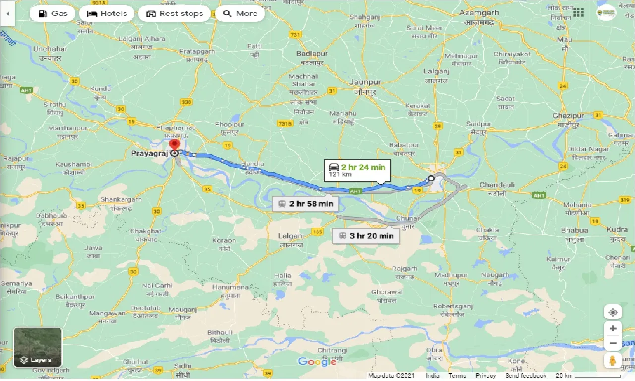varanasi-to-prayagraj-one-way