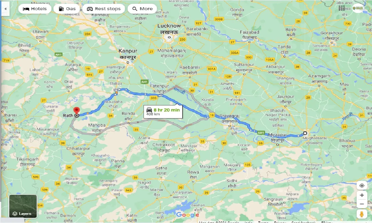 varanasi-to-rath-one-way