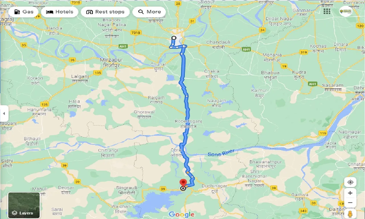 varanasi-to-renukoot-one-way