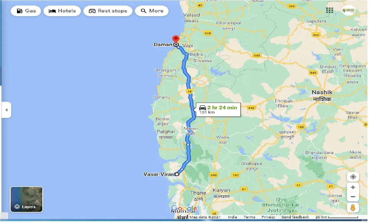vasai-to-daman-round-trip