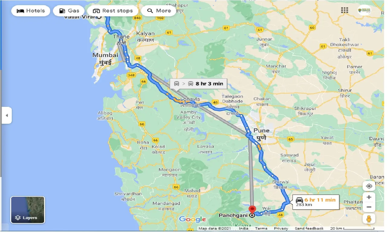 vasai-to-panchgani-round-trip