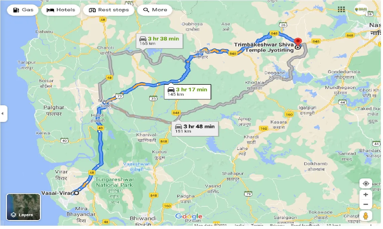 vasai-to-trimbakeshwar-one-way