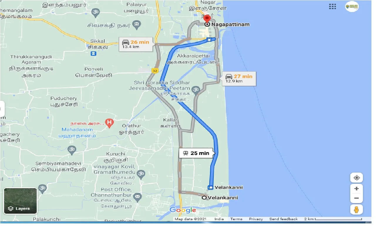 velankanni-to-nagapattinam-round-trip