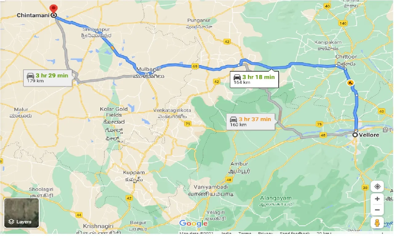 vellore-to-chintamani-taxi