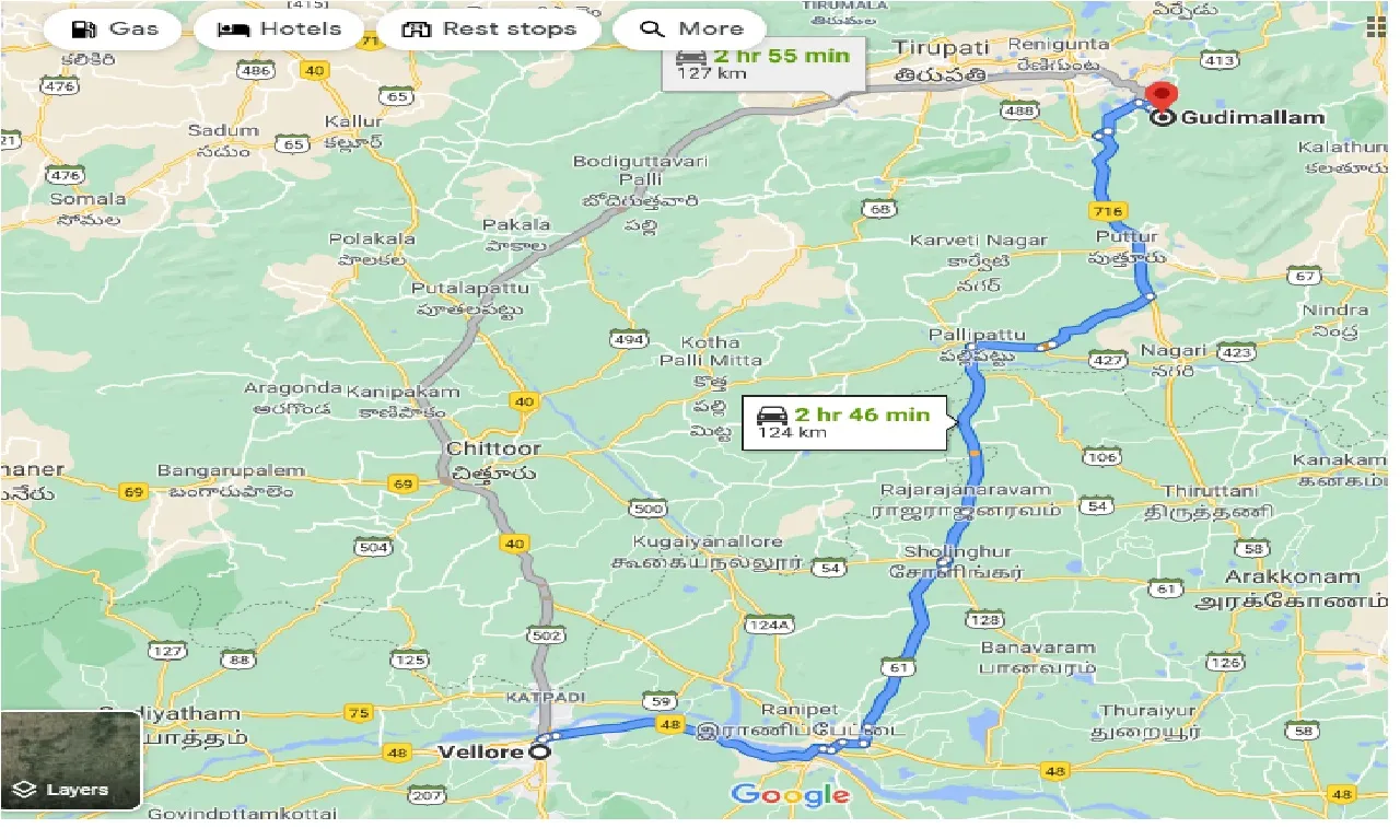 vellore-to-gudimallam-taxi