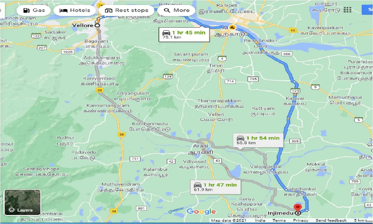 vellore-to-injimedu-taxi