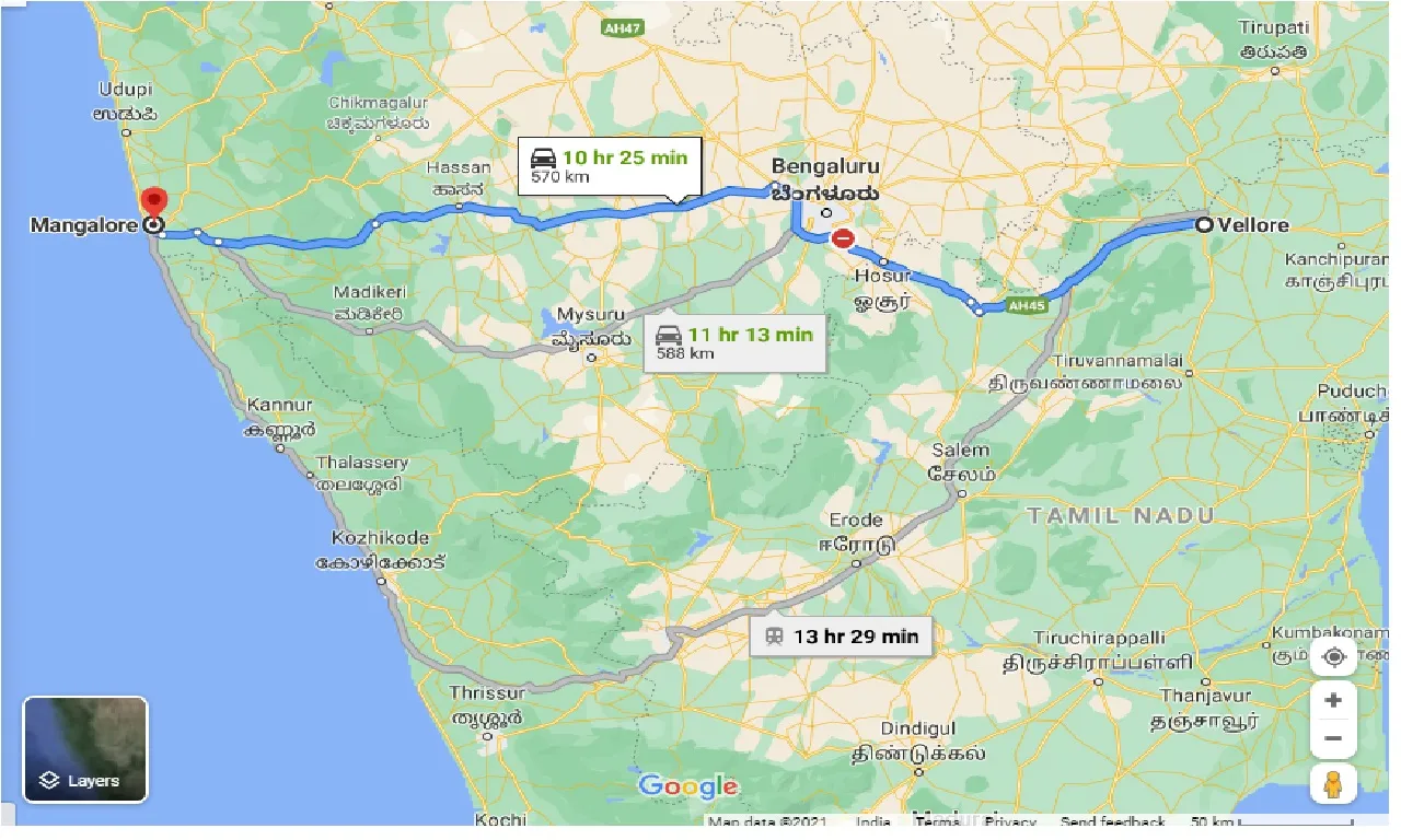 vellore-to-mangalore-one-way