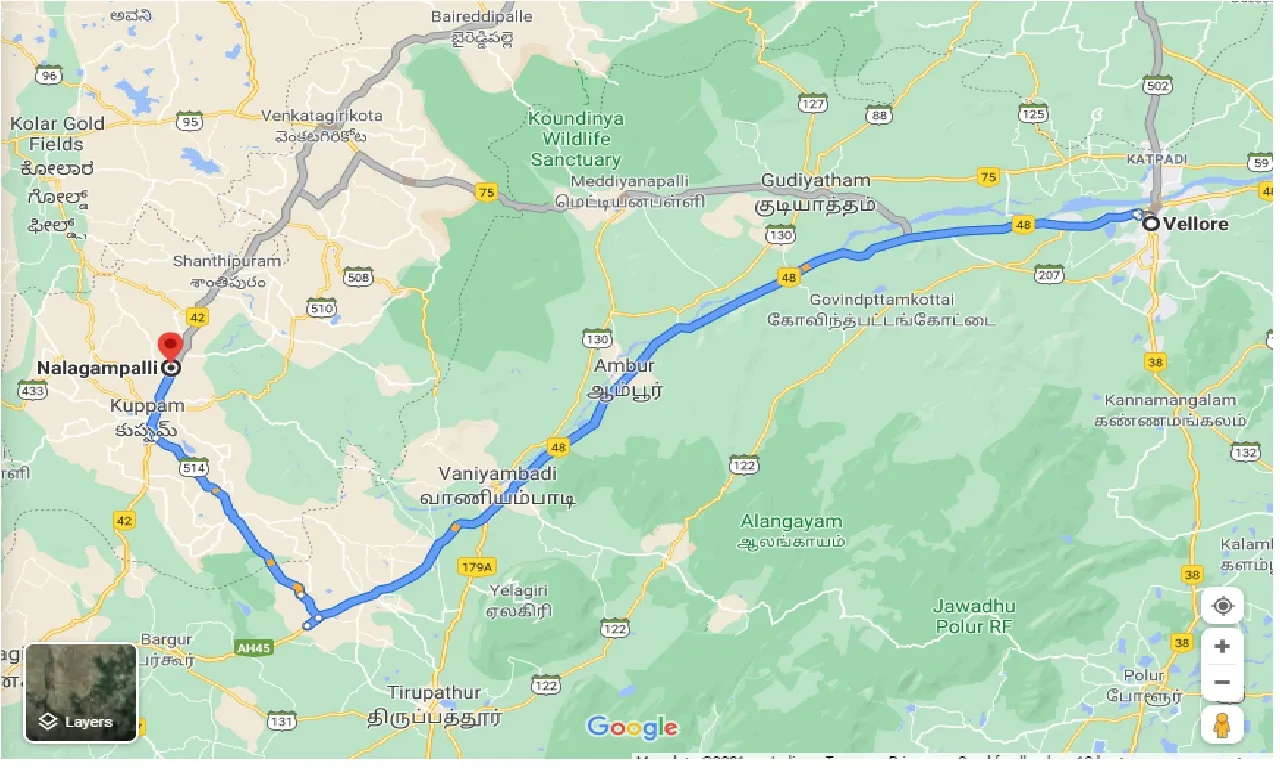 vellore-to-nalagampalli-taxi