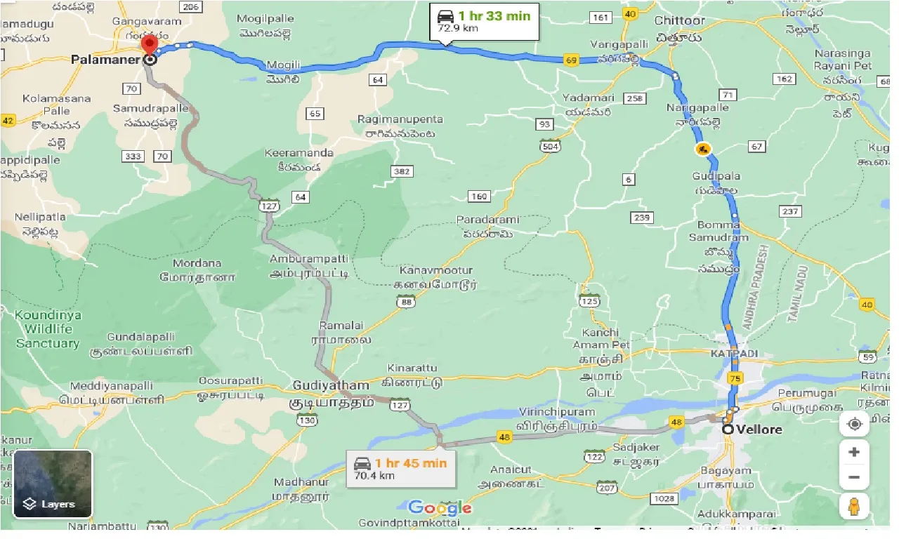 vellore-to-palamaner-one-way