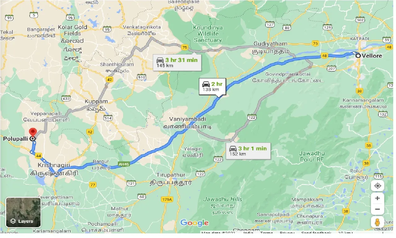 vellore-to-polupalli-taxi