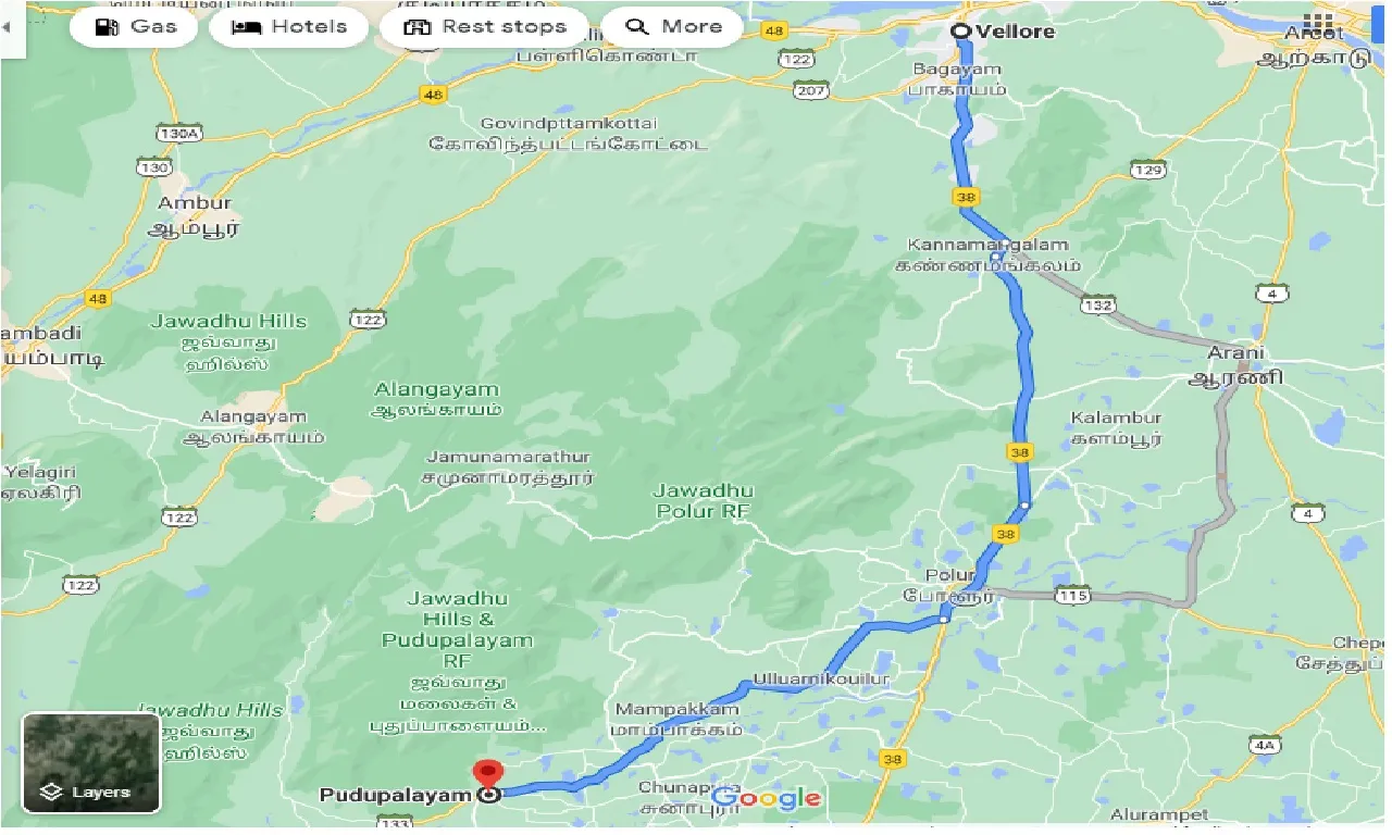 vellore-to-pudupalayam-one-way