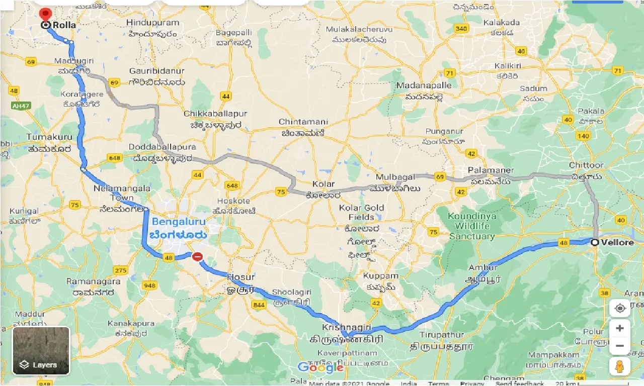 vellore-to-rolla-one-way