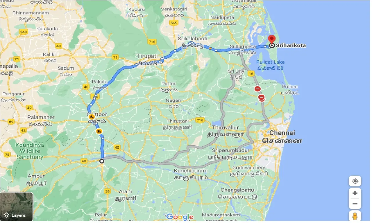 vellore-to-sriharikota-one-way