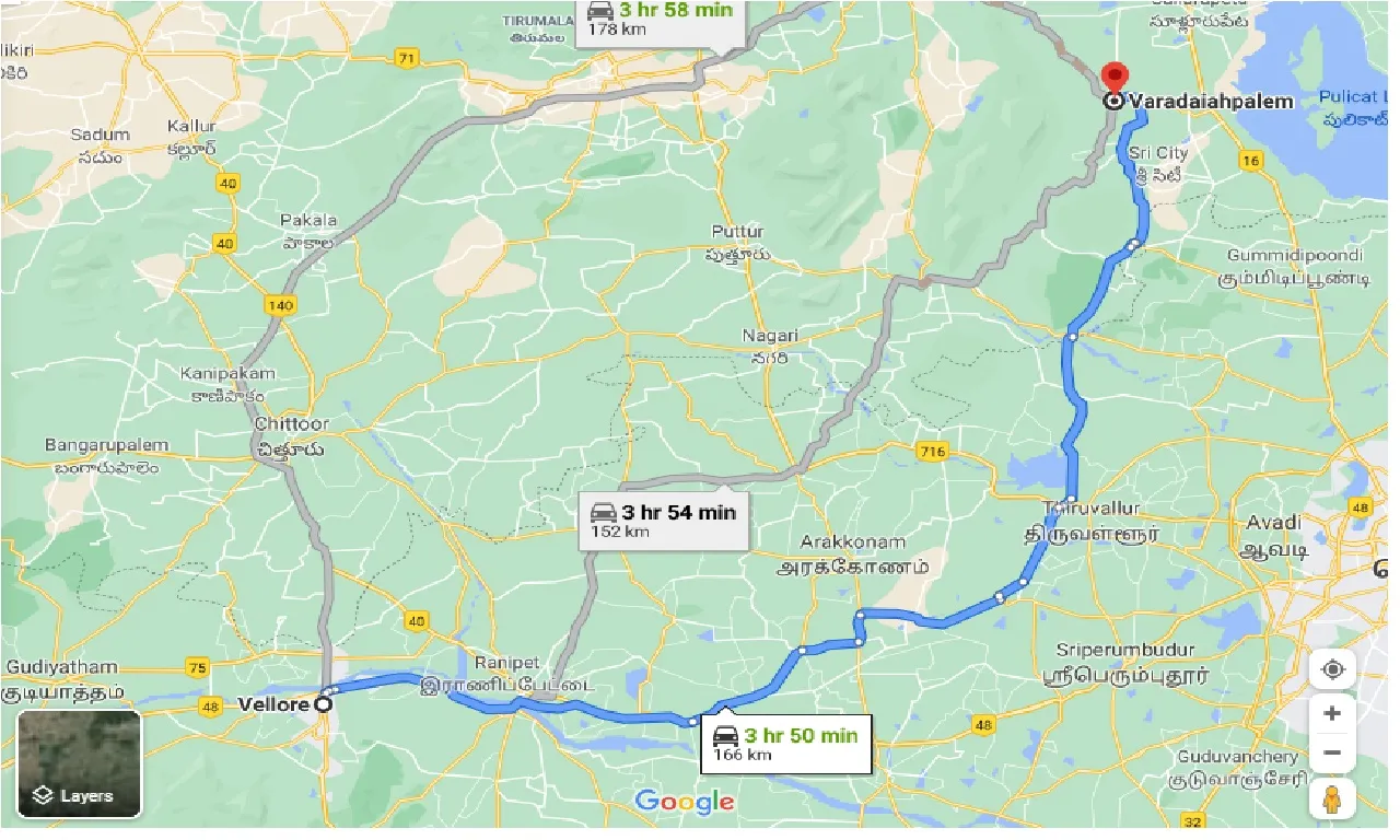 vellore-to-varadaiahpalem-one-way