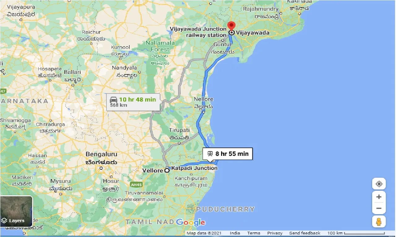 vellore-to-vijayawada-taxi