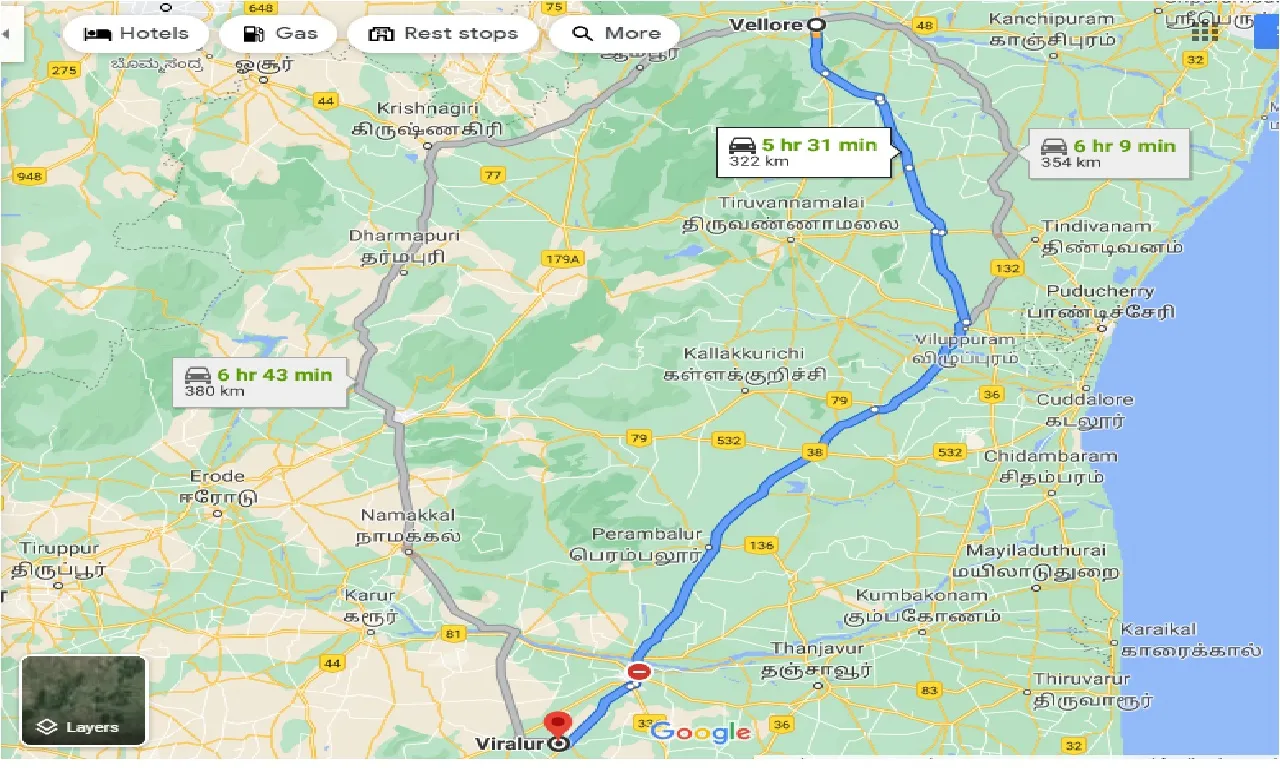 vellore-to-viralur-one-way