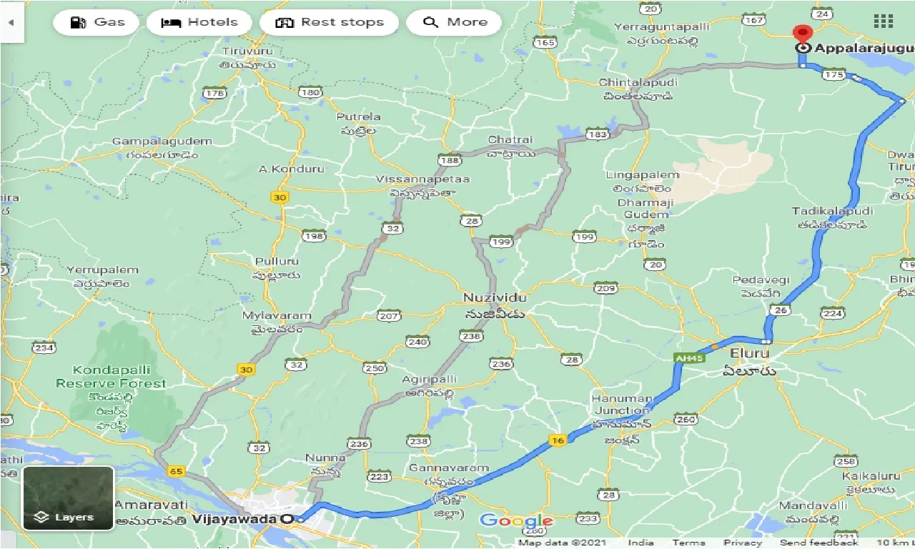 vijayawada-to-appalarajugudem-taxi