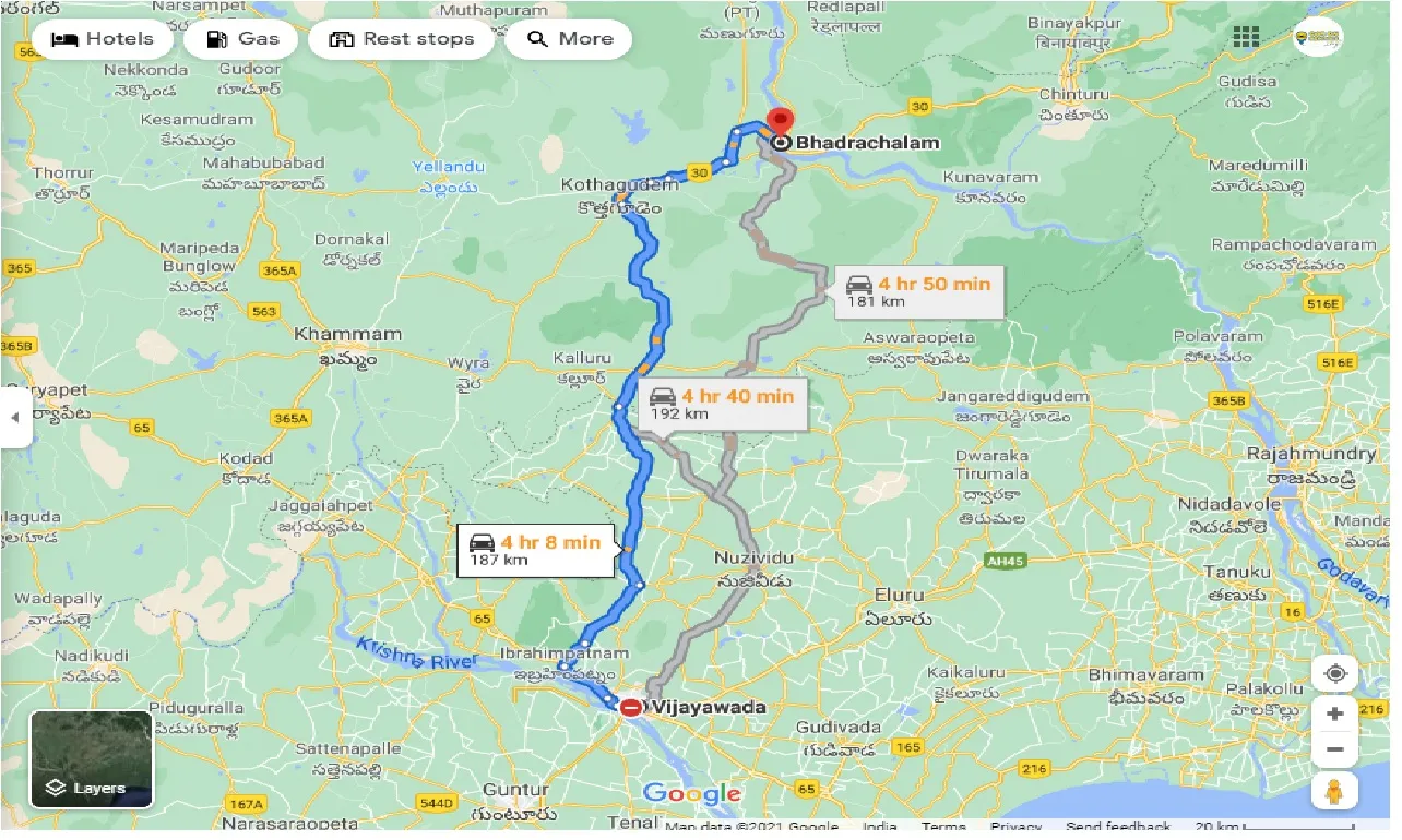 vijayawada-to-bhadrachalam-outstation