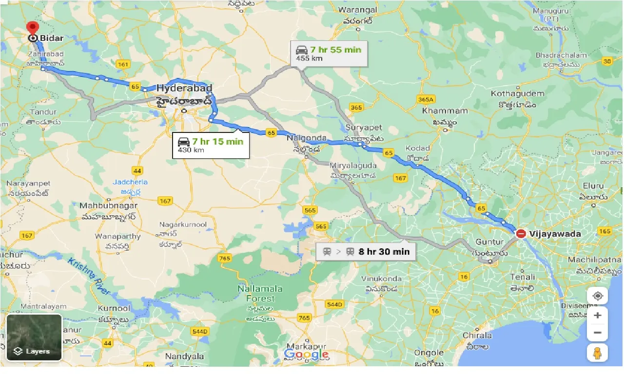 vijayawada-to-bidar-taxi