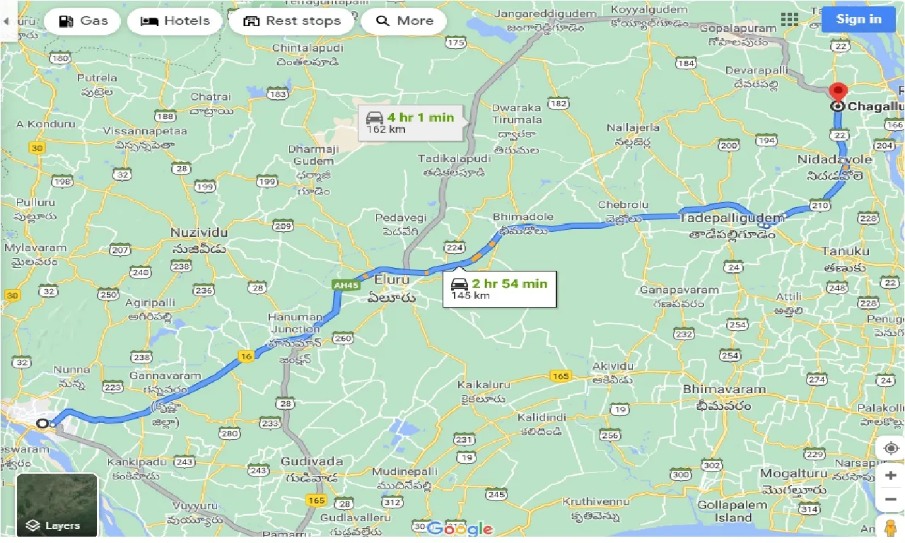 vijayawada-to-chagallu-one-way