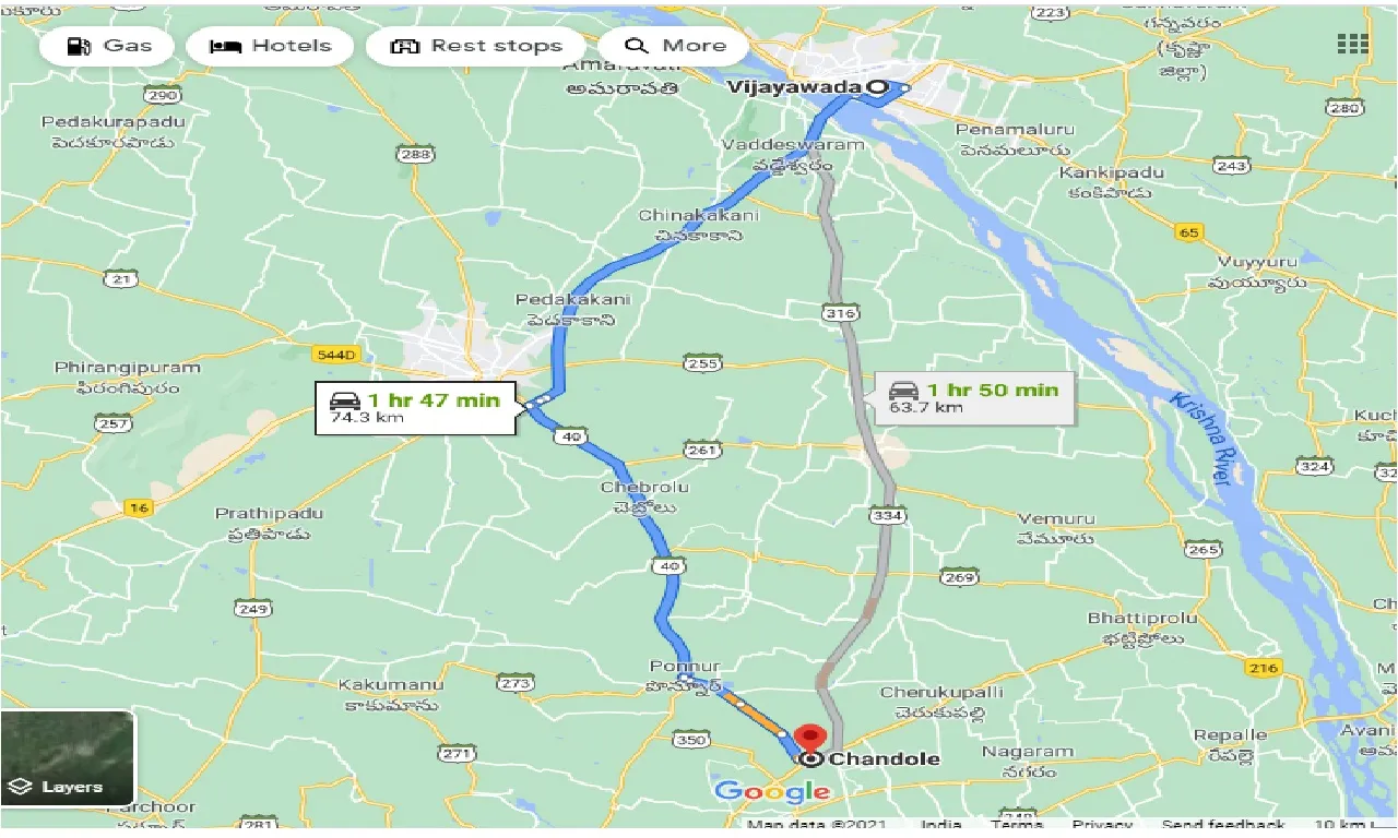 vijayawada-to-chandole-taxi