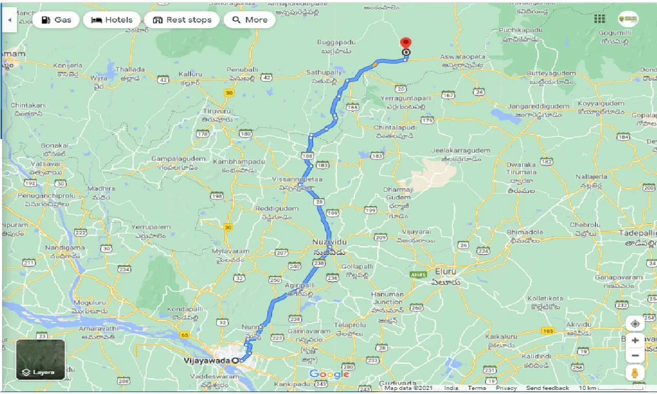 vijayawada-to-dammapeta-cabs