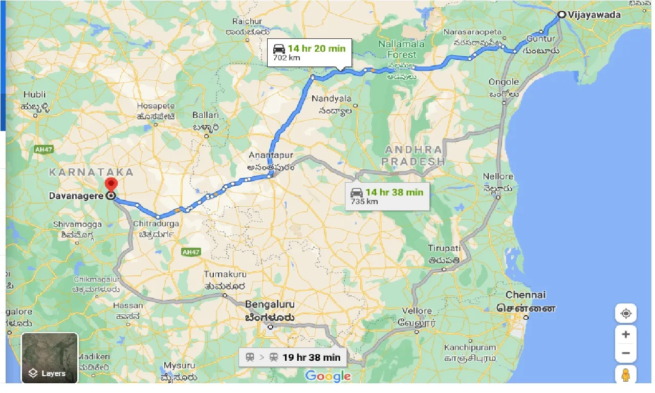 vijayawada-to-davanagere-taxi