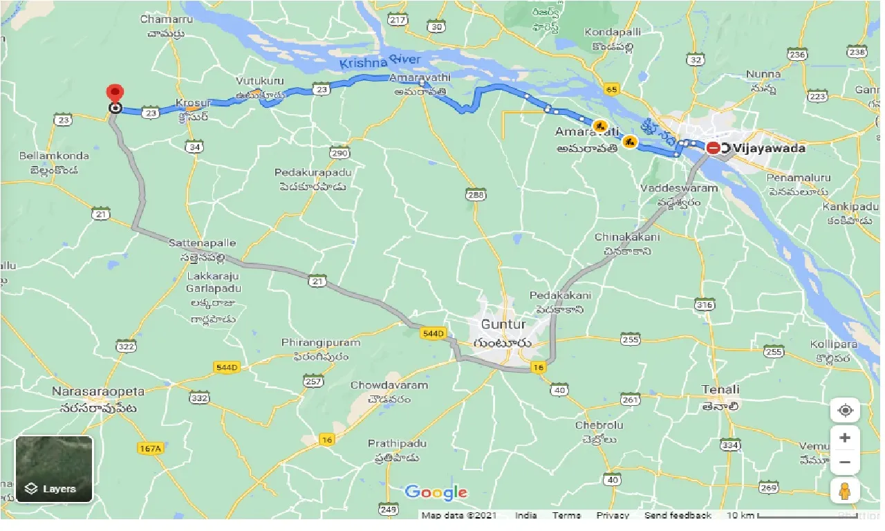 vijayawada-to-dodleru-taxi