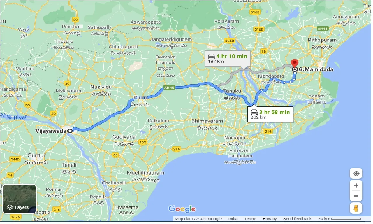 vijayawada-to-g-mamidada-taxi