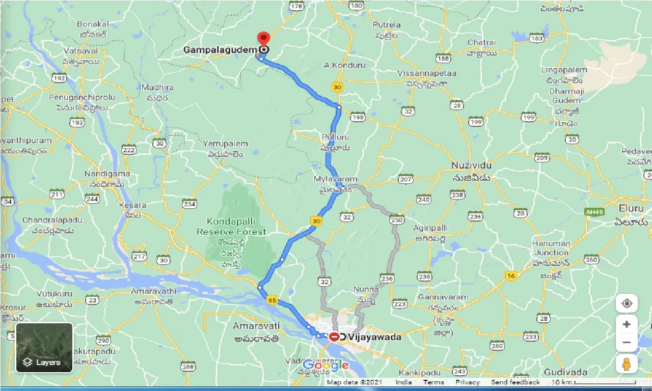 vijayawada-to-gampalagudem-taxi