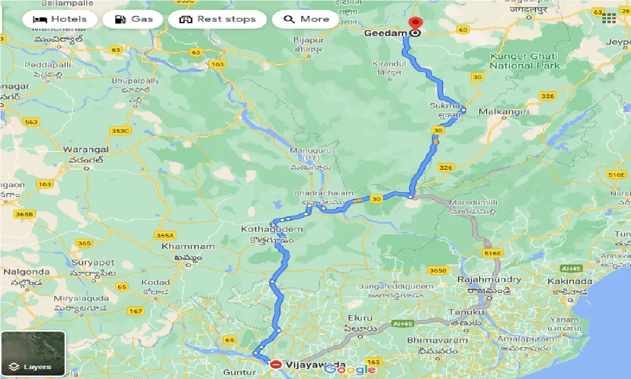 vijayawada-to-geedam-one-way